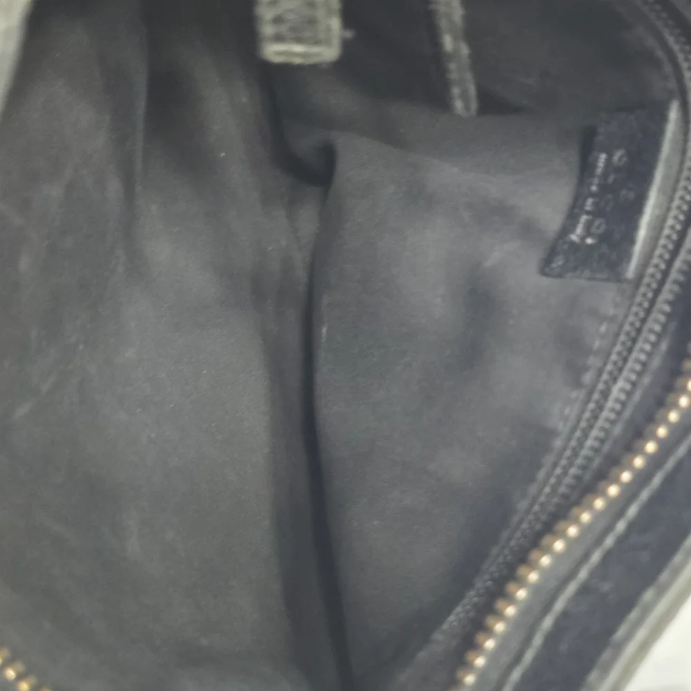 Gucci Black GG Monogram Canvas Crossbody Bag FAIR - Picture 9 of 15